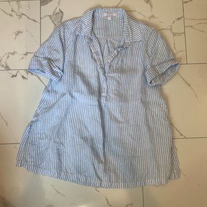 AYR LINEN STRIPED SHIRT